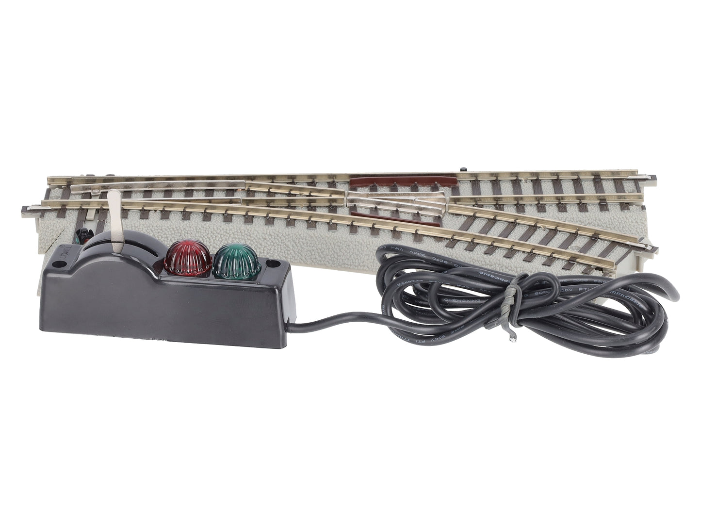 American Flyer 6-47940 S Right Hand R-20 FasTrack Command Control Switch Turnout