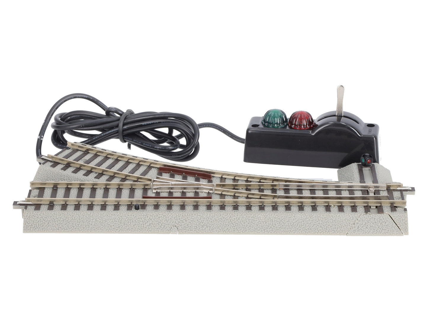 American Flyer 6-47940 S Right Hand R-20 FasTrack Command Control Switch Turnout