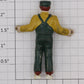 K-Line K2625-FWO Handcar Figure with Green Hat, Overalls, and Yellow Shirt