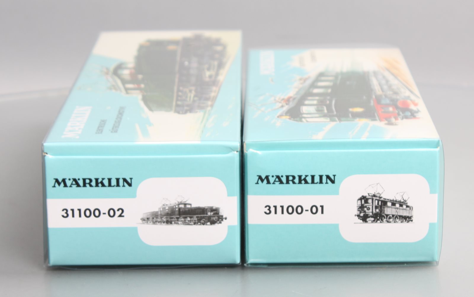 Marklin 31100 HO SJ Da and SBB Ce 6/8 III Croco Elec Loco 'Classics' Double Set