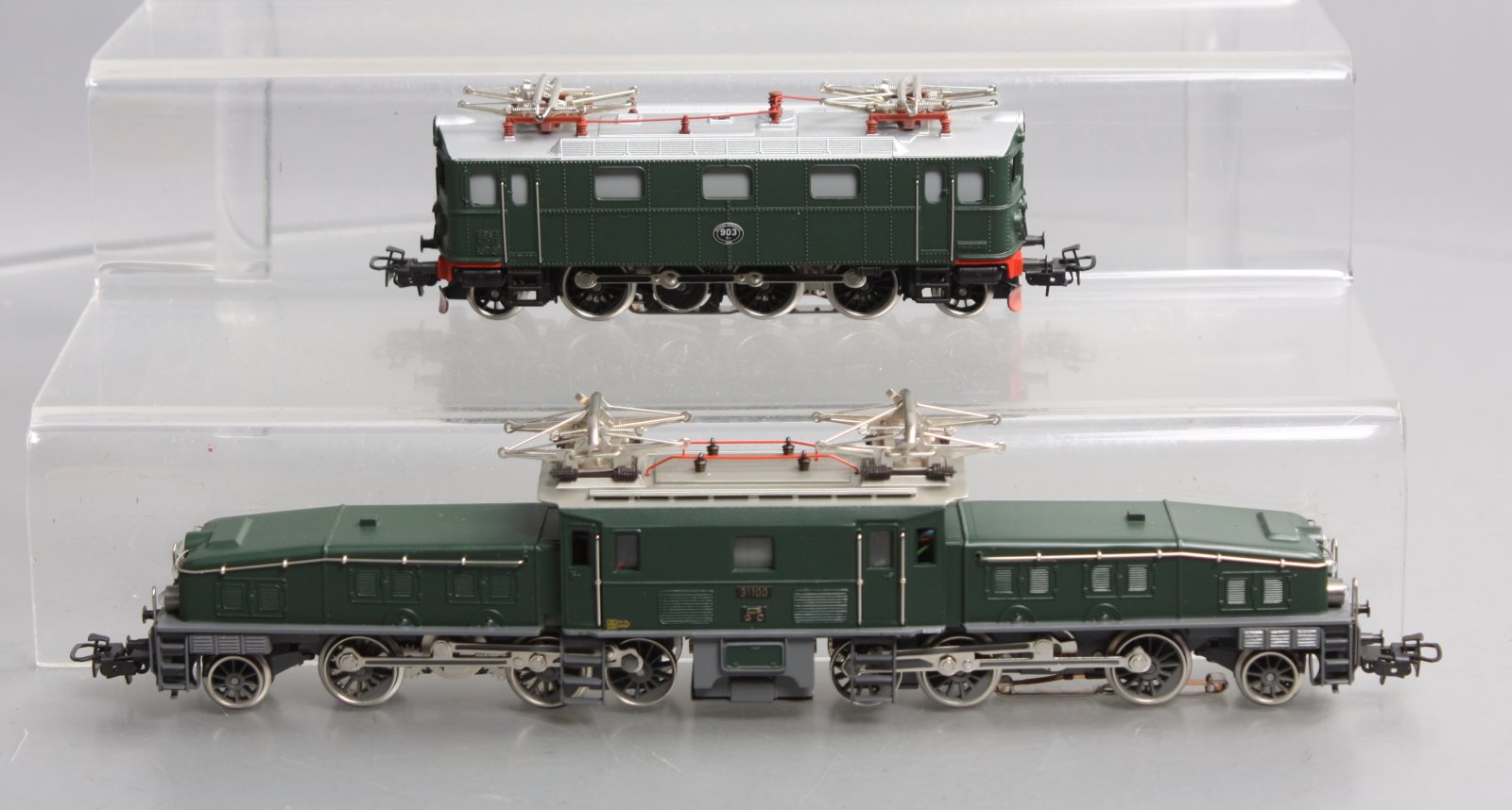 Marklin 31100 HO SJ Da and SBB Ce 6/8 III Croco Elec Loco 'Classics' Double Set