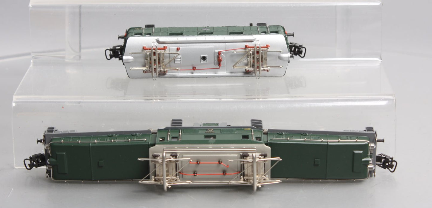 Marklin 31100 HO SJ Da and SBB Ce 6/8 III Croco Elec Loco 'Classics' Double Set