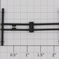 K-Line K2625-15 Black Handcar Pump Handle Fits K2625, Lionel 21222