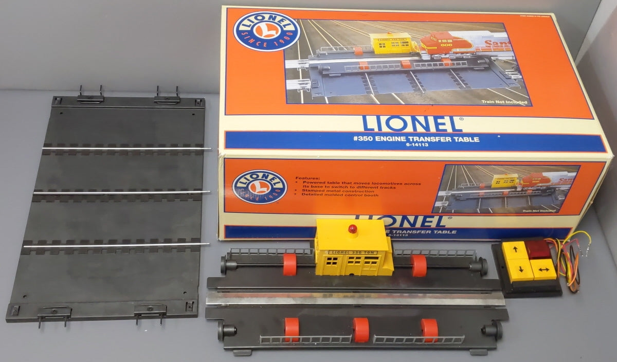 Lionel 6-14113 Engine Transfer Table EX/Box