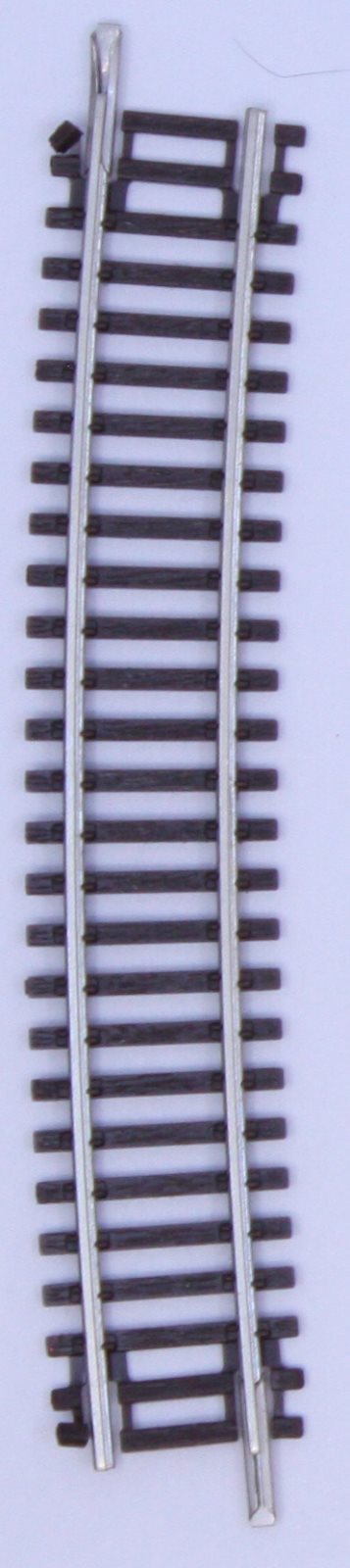 Atlas 2023 N Code 55 Nickel Silver 17.5" Radius Half Curved Track-Single Track