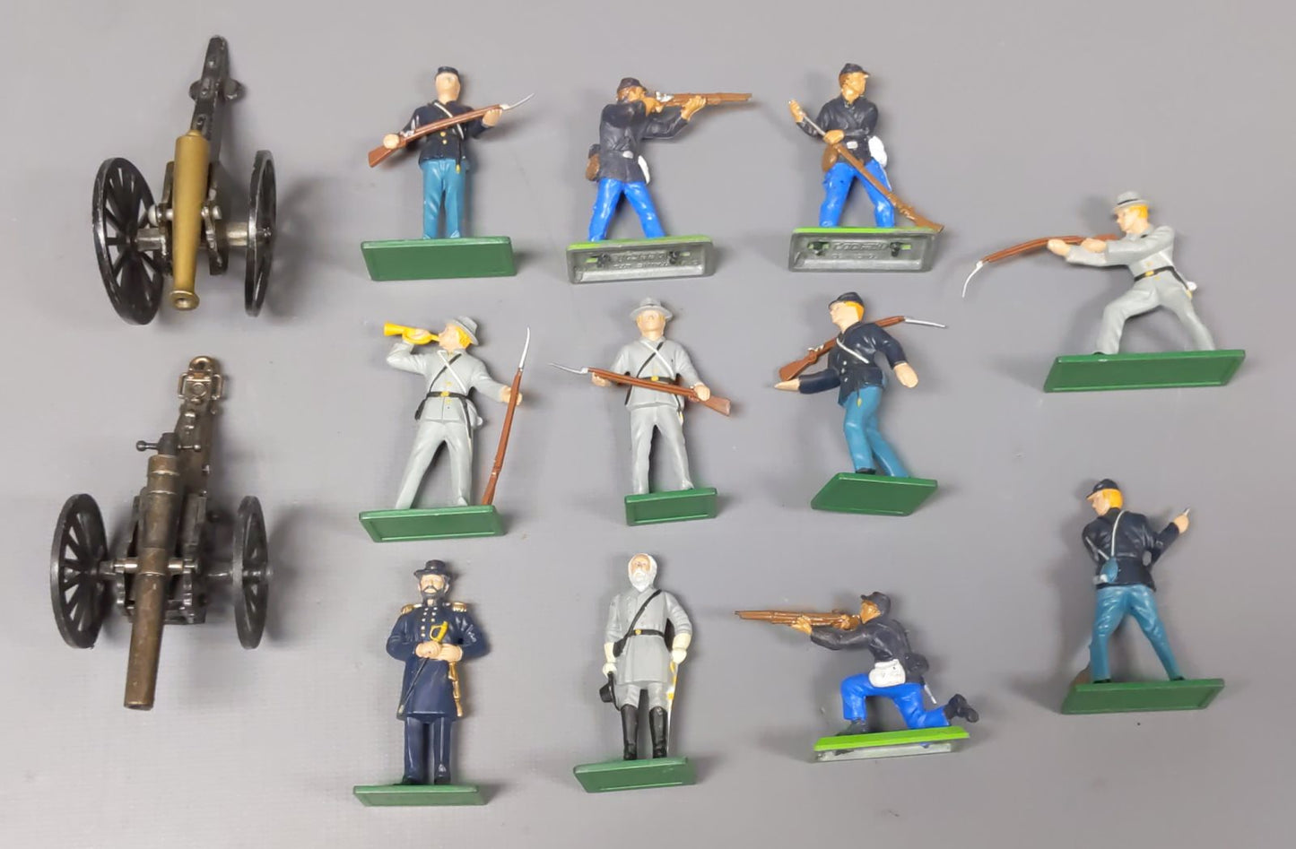 Blue Box & Britains Detail Die-Cast & Plastic Toy Soldiers & Cannons [13] EX