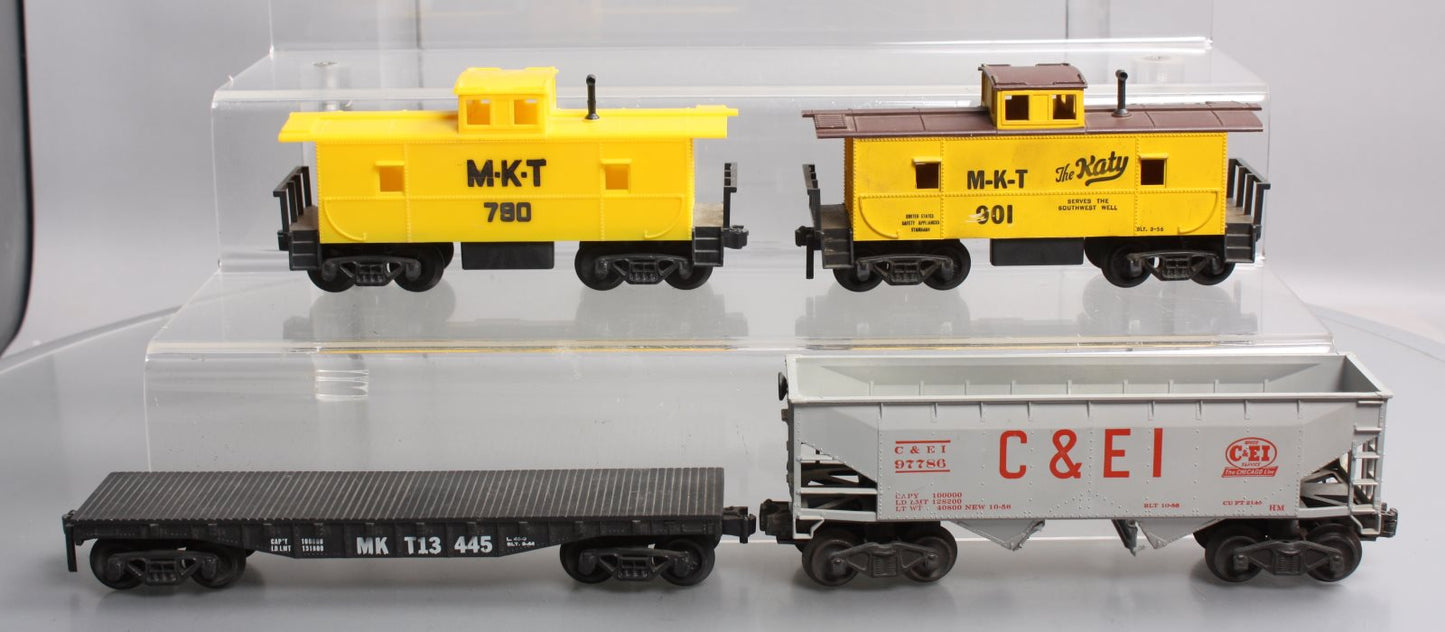 Kusan & MKT Vintage O Scale Freight Cars [4] VG