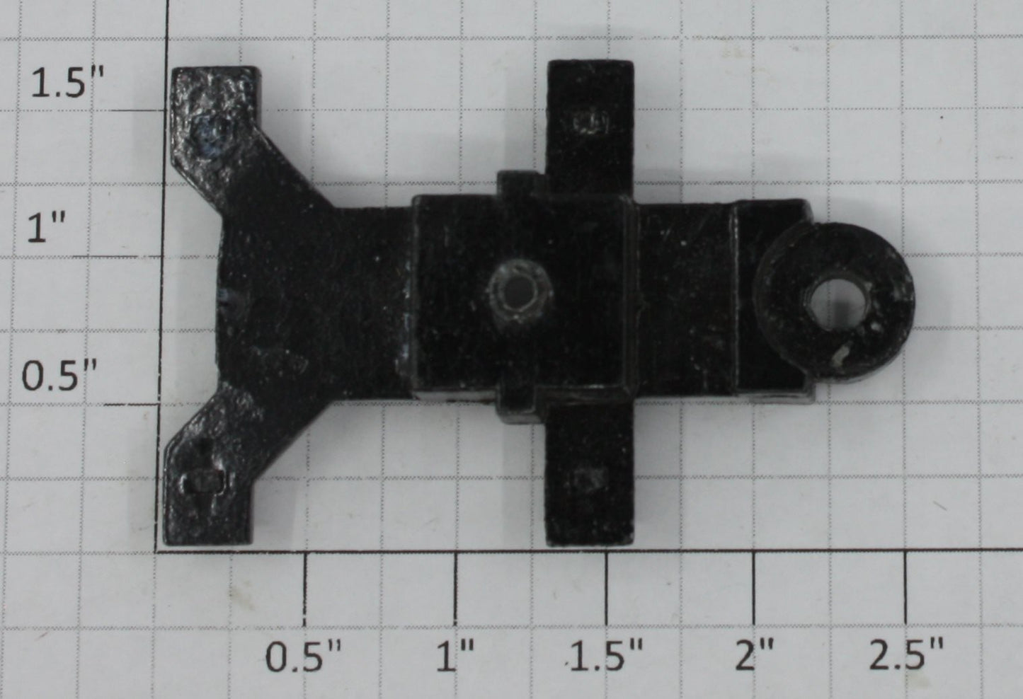 Williams WM-81 Black Madison Car 6-Wheel Truck Frame
