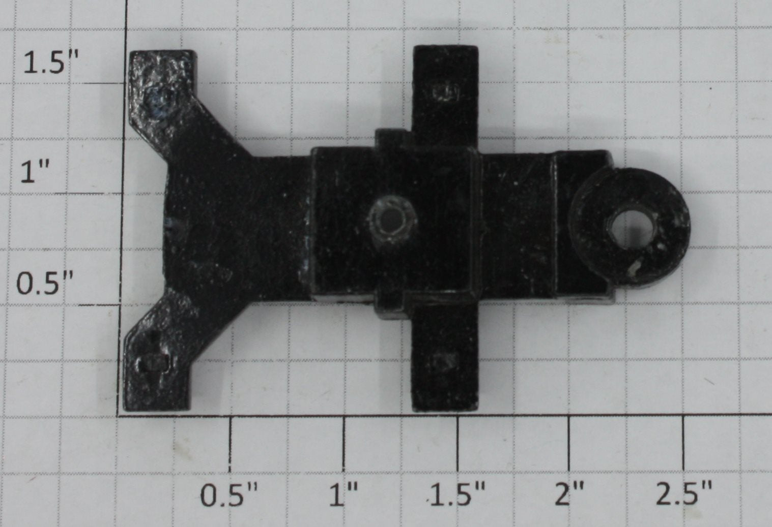 Williams WM-81 Black Madison Car 6-Wheel Truck Frame