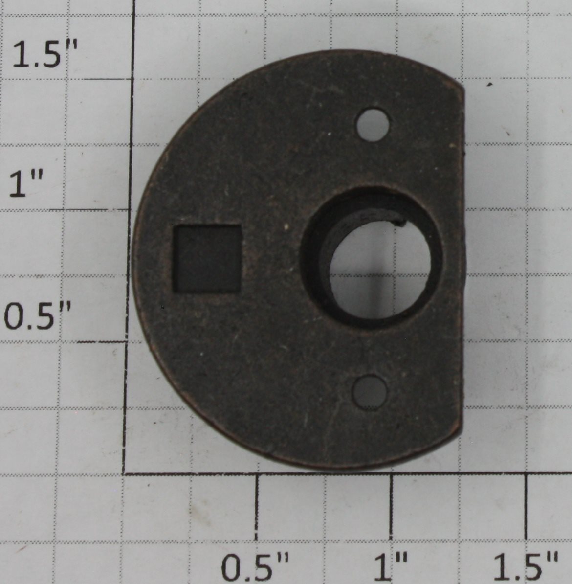 Williams WM-90 Black Steam Locomotive Motor Mount Collar with Thick Spline