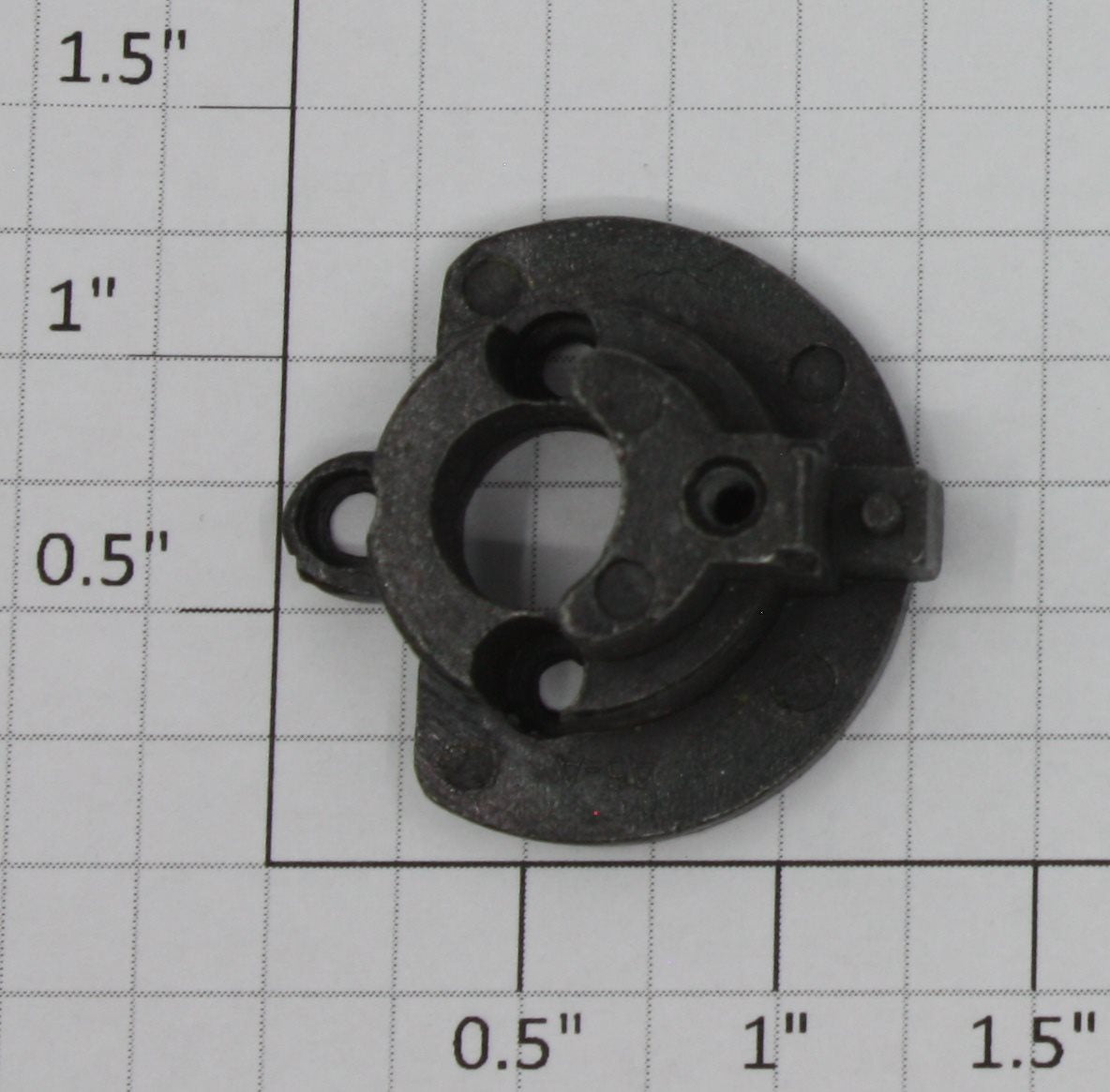 Williams WM-85 Black Diesel Motor Mount Collar with Alignment Nub
