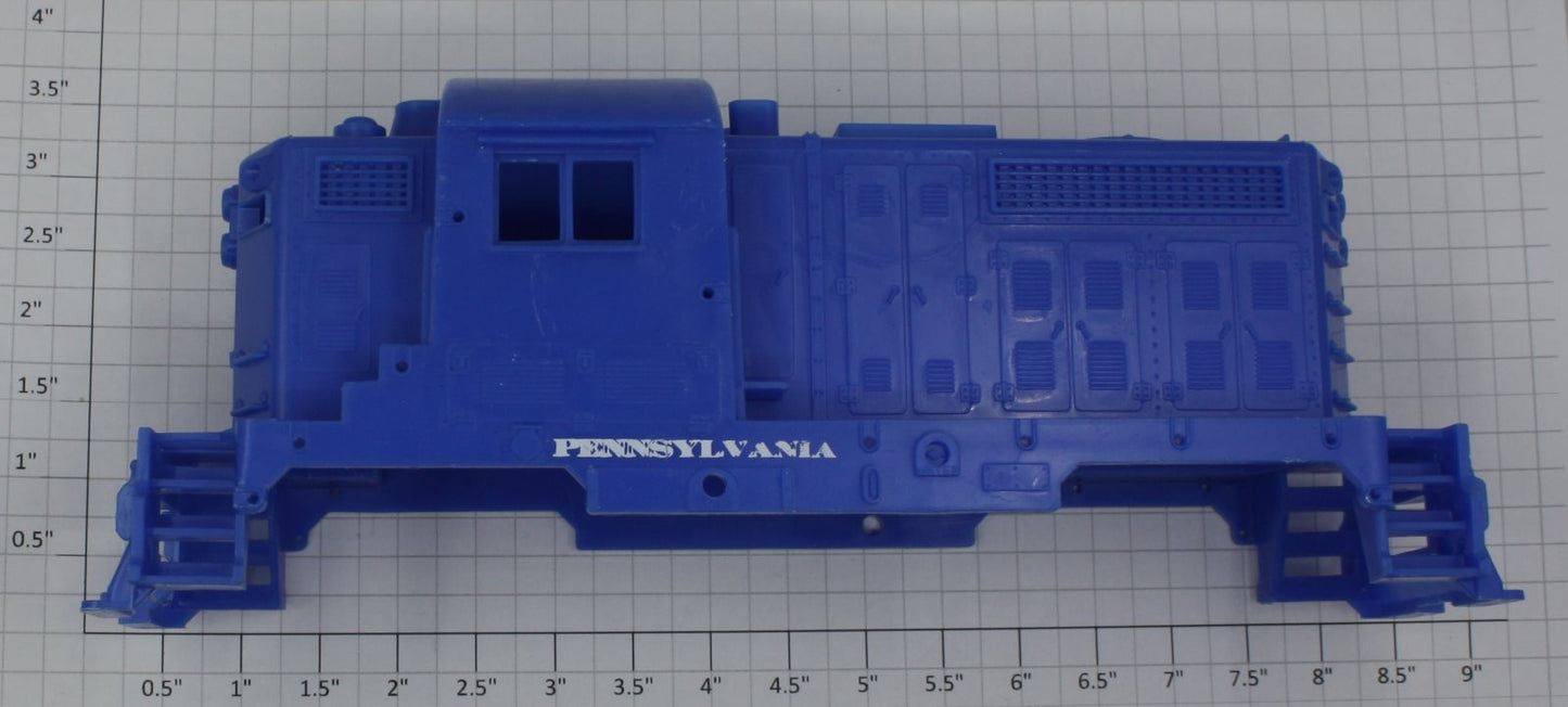 Williams 55-1 Blue Pennsylvania Mighty Mite Diesel Body Shell