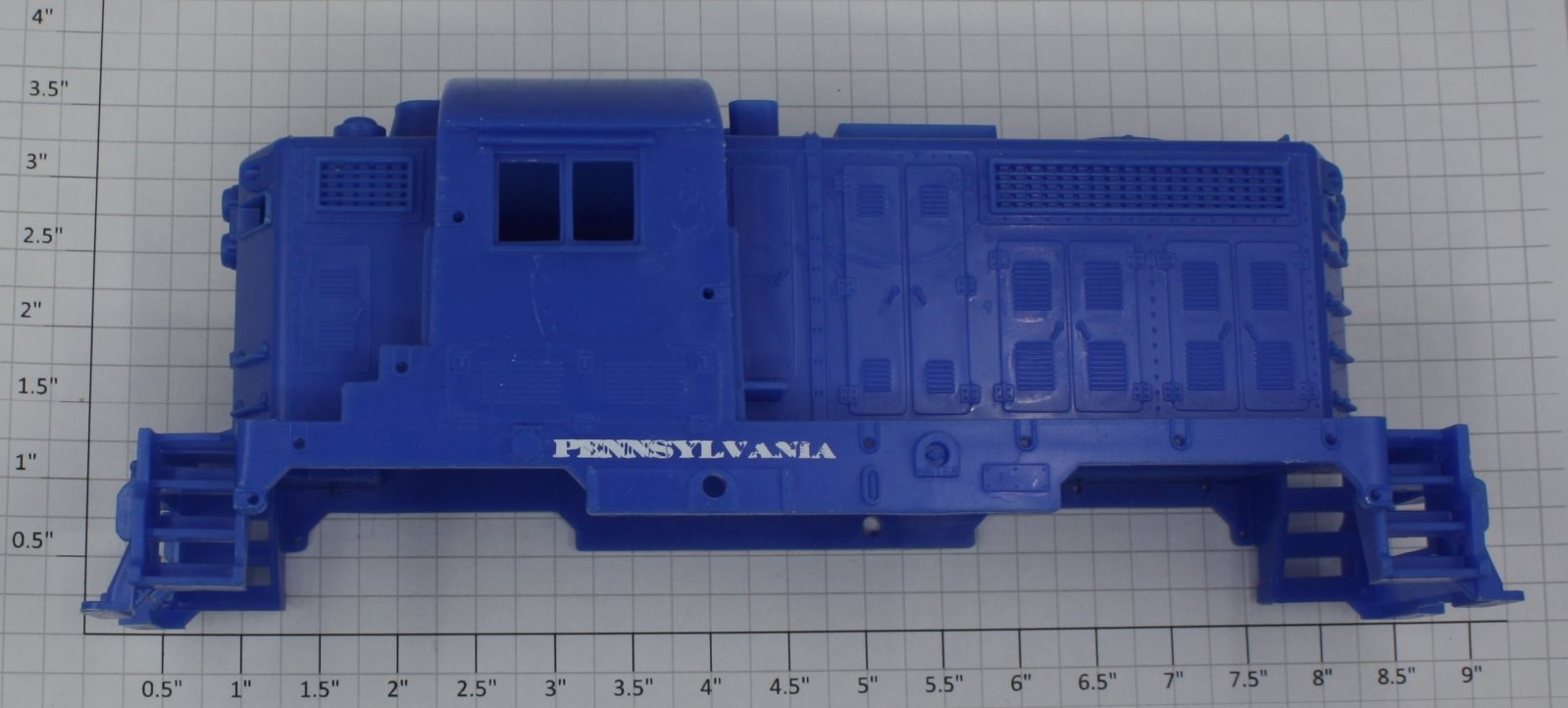 Williams 55-1 Blue Pennsylvania Mighty Mite Diesel Body Shell