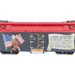 USA Trains R16487 G Pledge of Allegiance U.S. Refrigerator Cars (Dark Blue/Red)