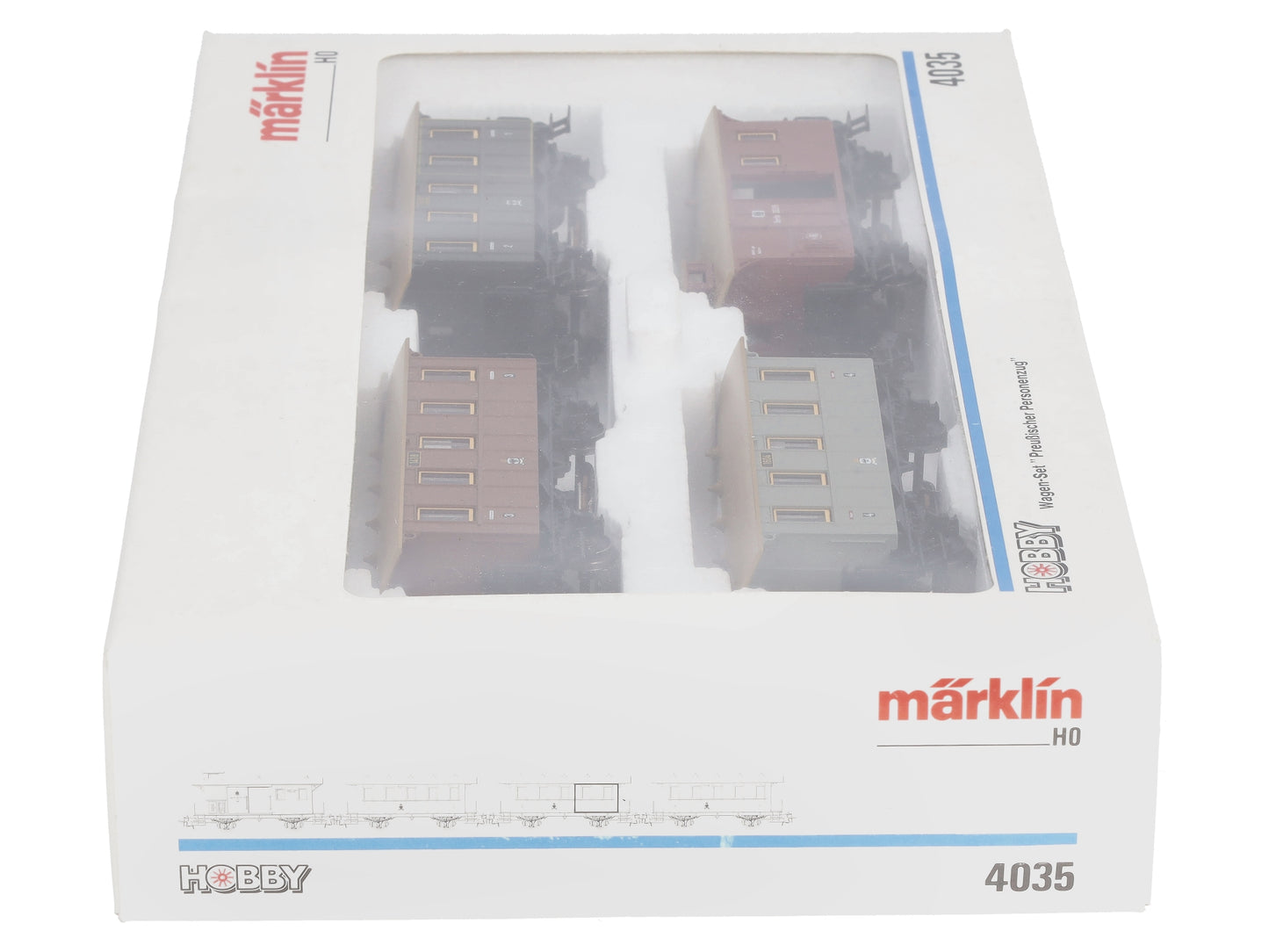 Marklin 4035 HO Prussian Passenger Train Set