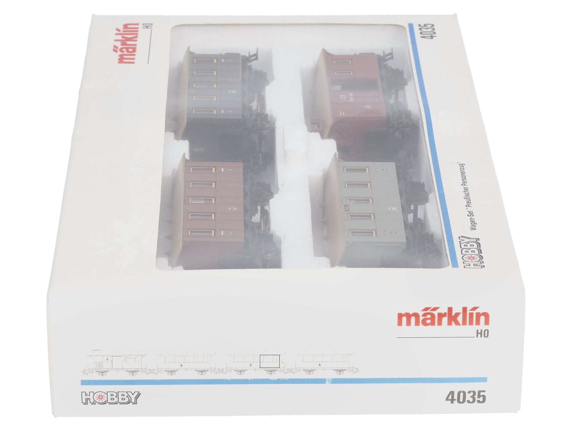 Marklin 4035 HO Prussian Passenger Train Set