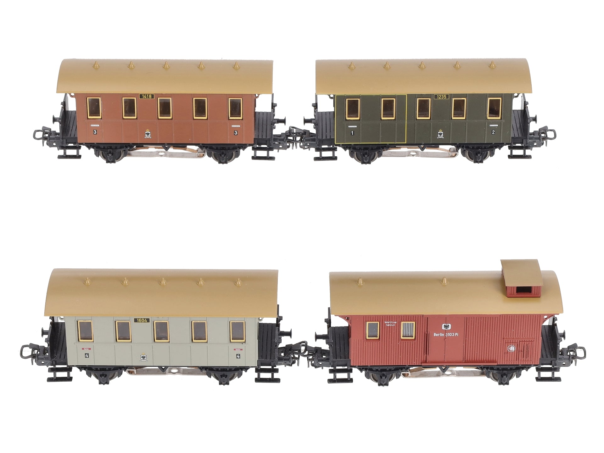 Marklin 4035 HO Prussian Passenger Train Set