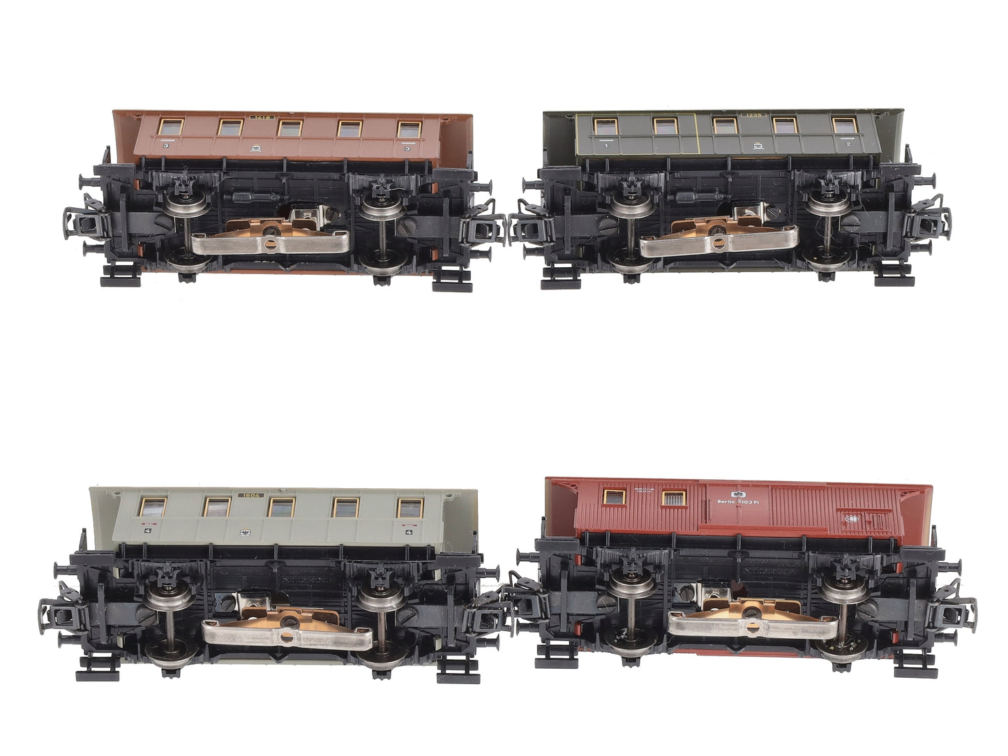 Marklin 4035 HO Prussian Passenger Train Set