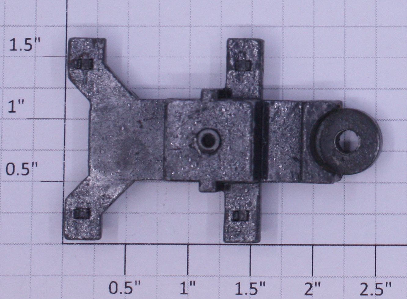 Williams WM-81 Gray Madison Car 6-Wheel Truck Frame