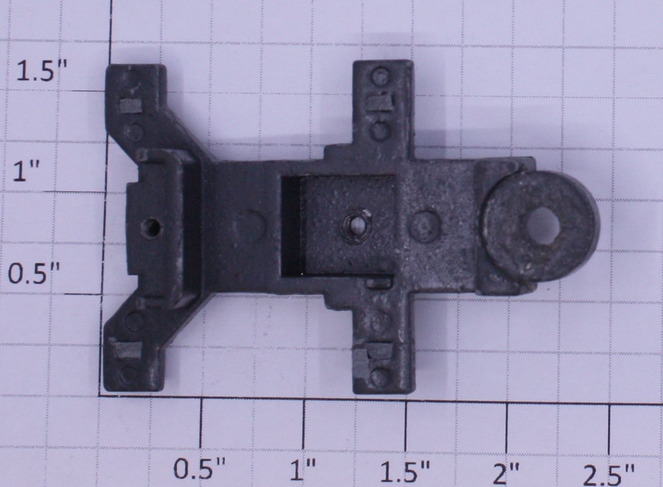 Williams WM-81 Gray Madison Car 6-Wheel Truck Frame