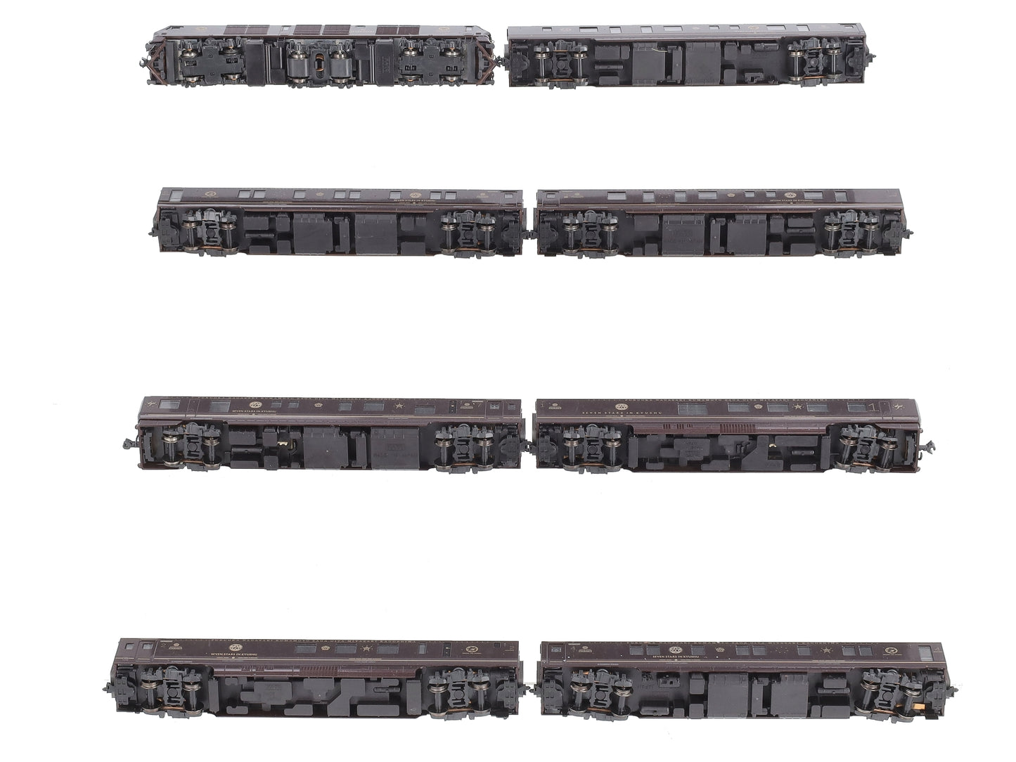 Kato 10-1519 Kato 101519 N Luxury Cruise Train "Seven Stars in Kyushu" 8-Car Set
