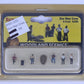 Woodland Scenics A2205 N Scenic Accents One Man Crew Figures (Set of 7)