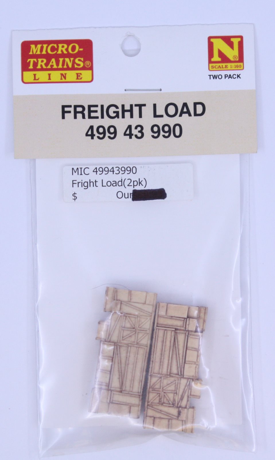 Micro-Trains 49943990 N Scale Freight Load (Pack of 2)
