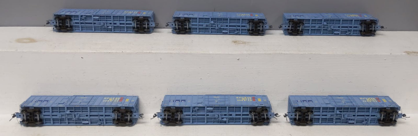 Rapido Trains 137005 HO GWS SP Patch PC&F B100-40 Boxcar (Set of 6)