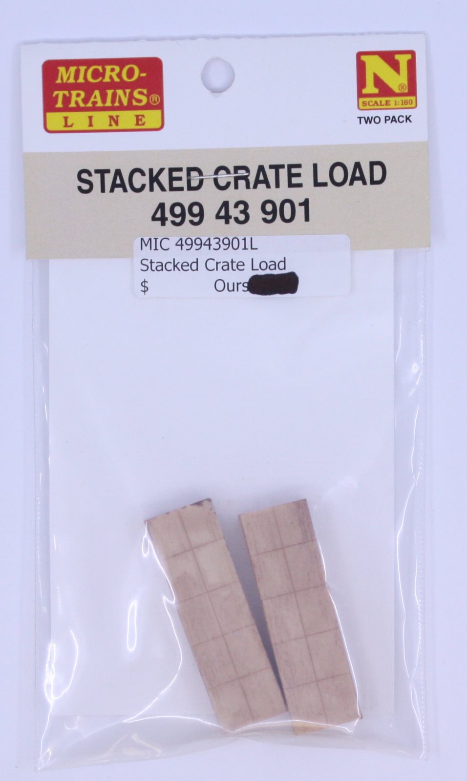 Micro-Trains 49943901 Stacked Crate Load