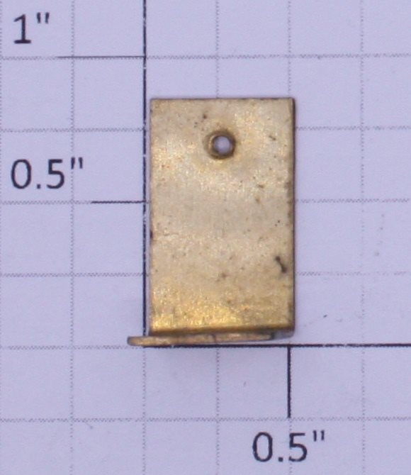 Williams WM-100 Brass 53/64" X 25/64" Mounting Bracket