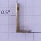 Williams WM-100 Brass 53/64" X 25/64" Mounting Bracket