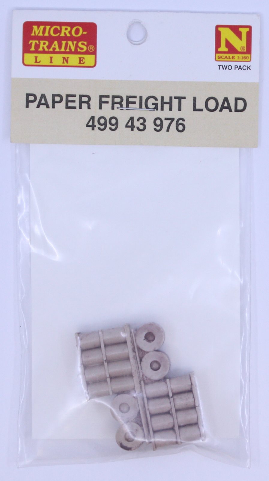 Micro-Trains 49943976 N Paper Freight Car Load (Pack of 2)