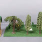 MTH 11-90075 O Suburban Home Plot w/ Villa Lt. Mustard & Med. Green #912 & #189