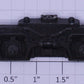 Williams WM-42 Steam Loco 4-Wheel Diecast Rear Truck Side