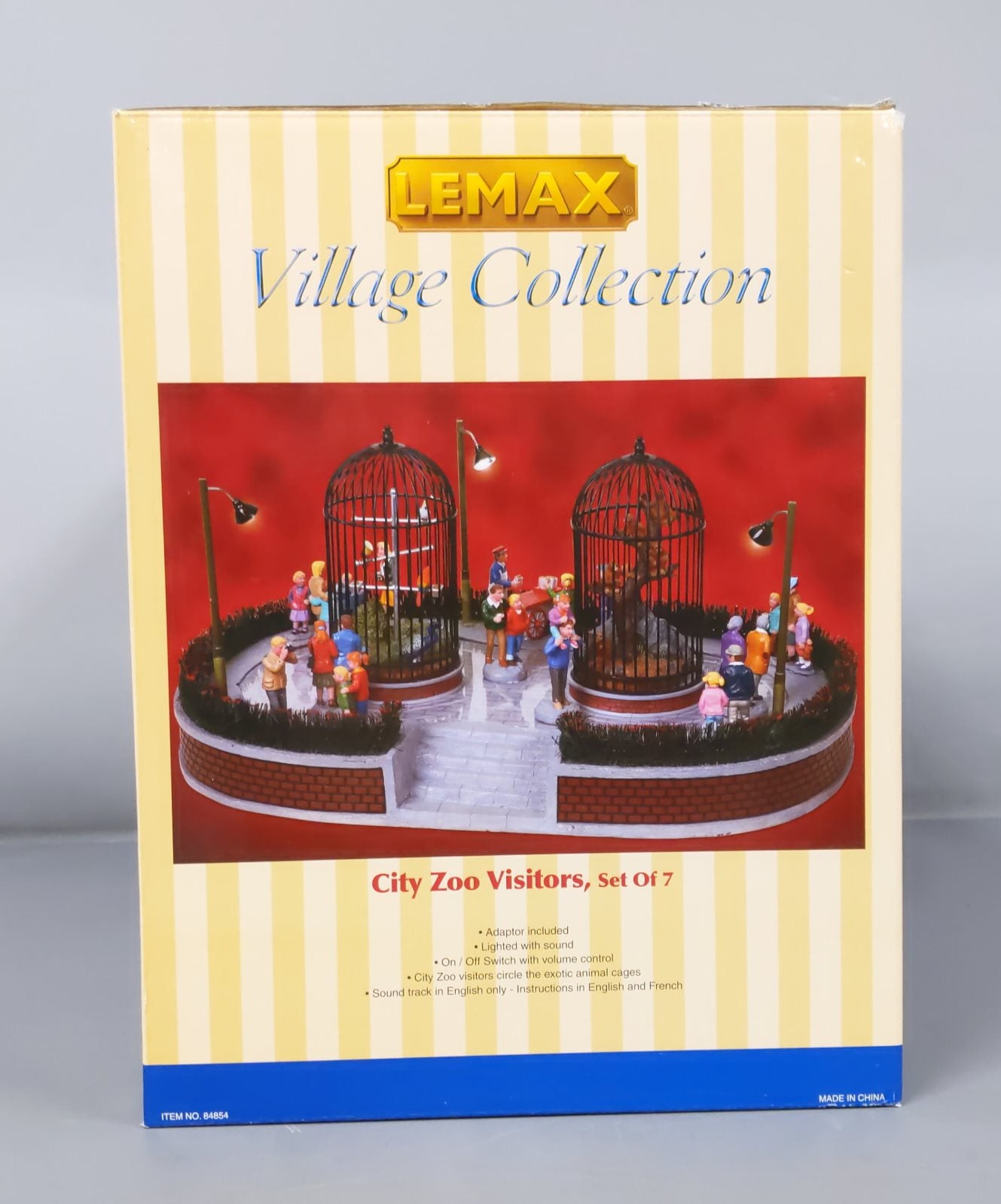 Lemax 84854 Village Collection City Zoo Visitors EX/Box