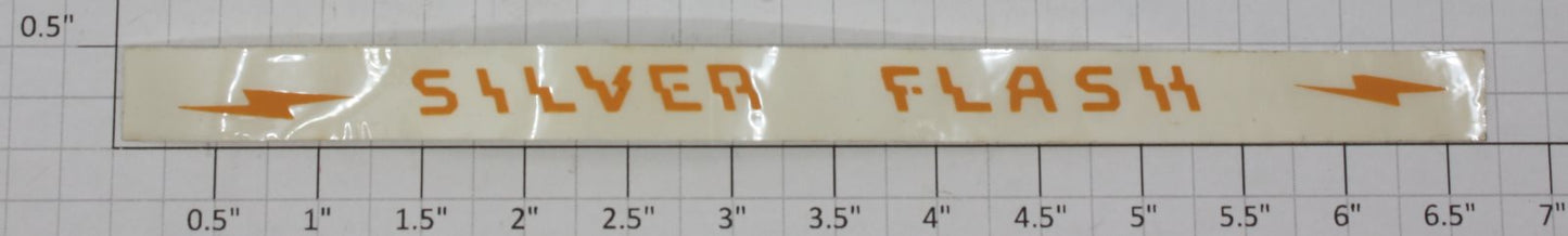 American Flyer 479-1 "Silver Flash" Sticker Decal