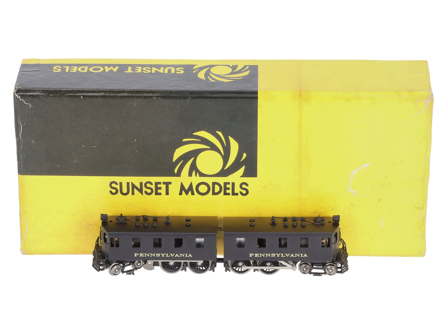 Sunset Models N Scale BRASS Pennsylvania DD-1 Electric Locomotive EX/Box