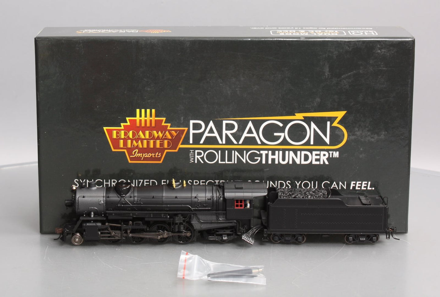 Broadway Limited 4651 HO Unlettered USRA Heavy Mikado Steam Locomotive w/DCC