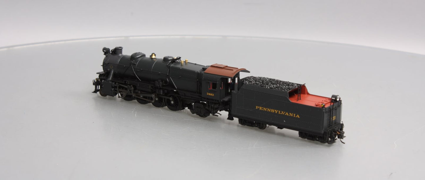 Broadway Limited 4042 HO PRR Class L1s 2-8-2 Steam Locomotive w/DCC/Sound #3483