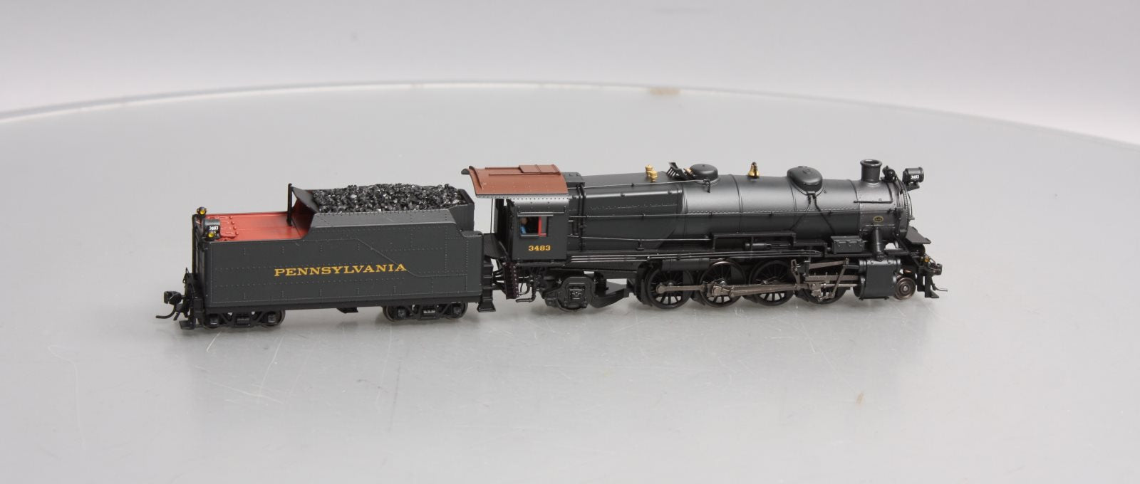 Broadway Limited 4042 HO PRR Class L1s 2-8-2 Steam Locomotive w/DCC/Sound #3483