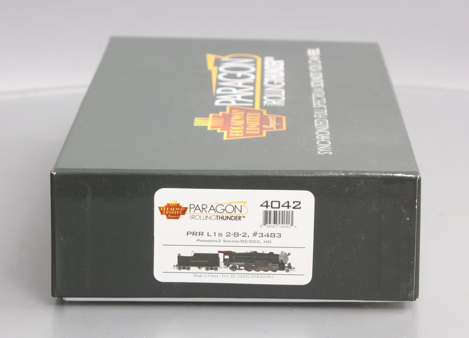 Broadway Limited 4042 HO PRR Class L1s 2-8-2 Steam Locomotive w/DCC/Sound #3483