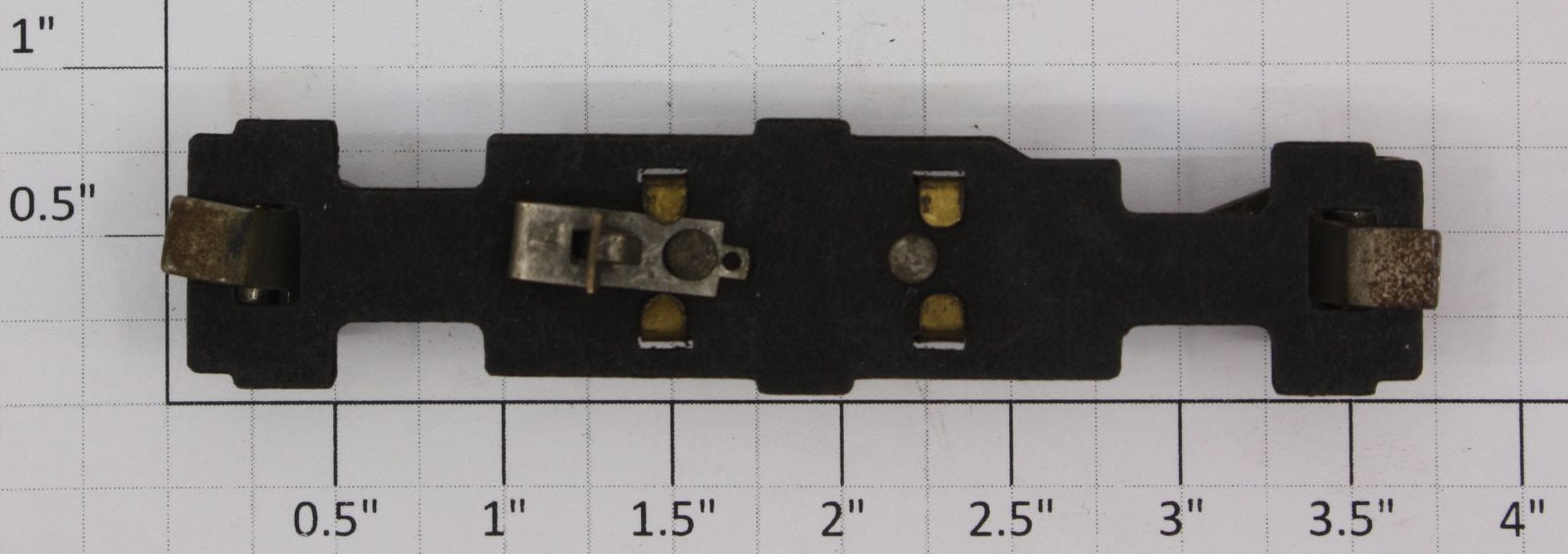 Acme 3000-1 O Gauge Prewar Collector Roller Pickup Assembly w/ Fahnestock