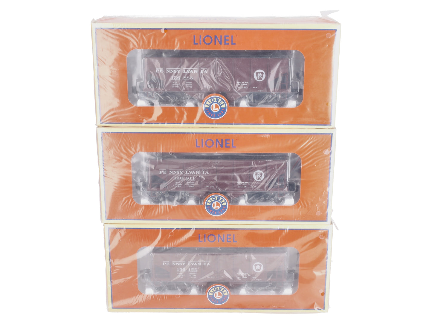 Lionel 6-81686 O Pennsylvania Railroad Scale PRR Class Gla 2-Bay Hopper w/Load