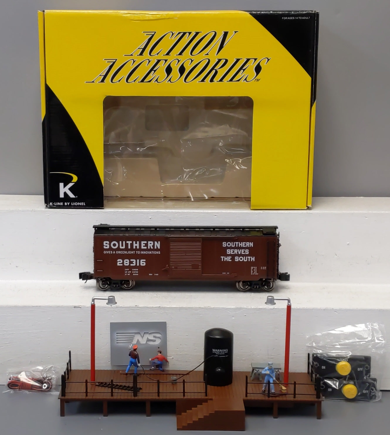 Lionel K-Line 6-22335 Norfolk Southern Paint Shop