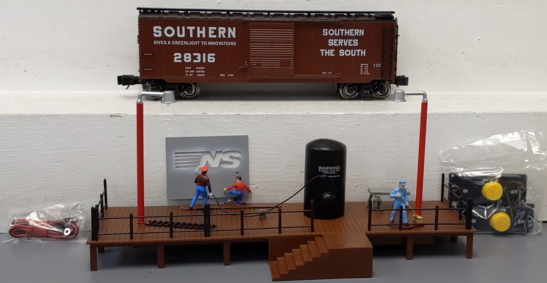 Lionel K-Line 6-22335 Norfolk Southern Paint Shop