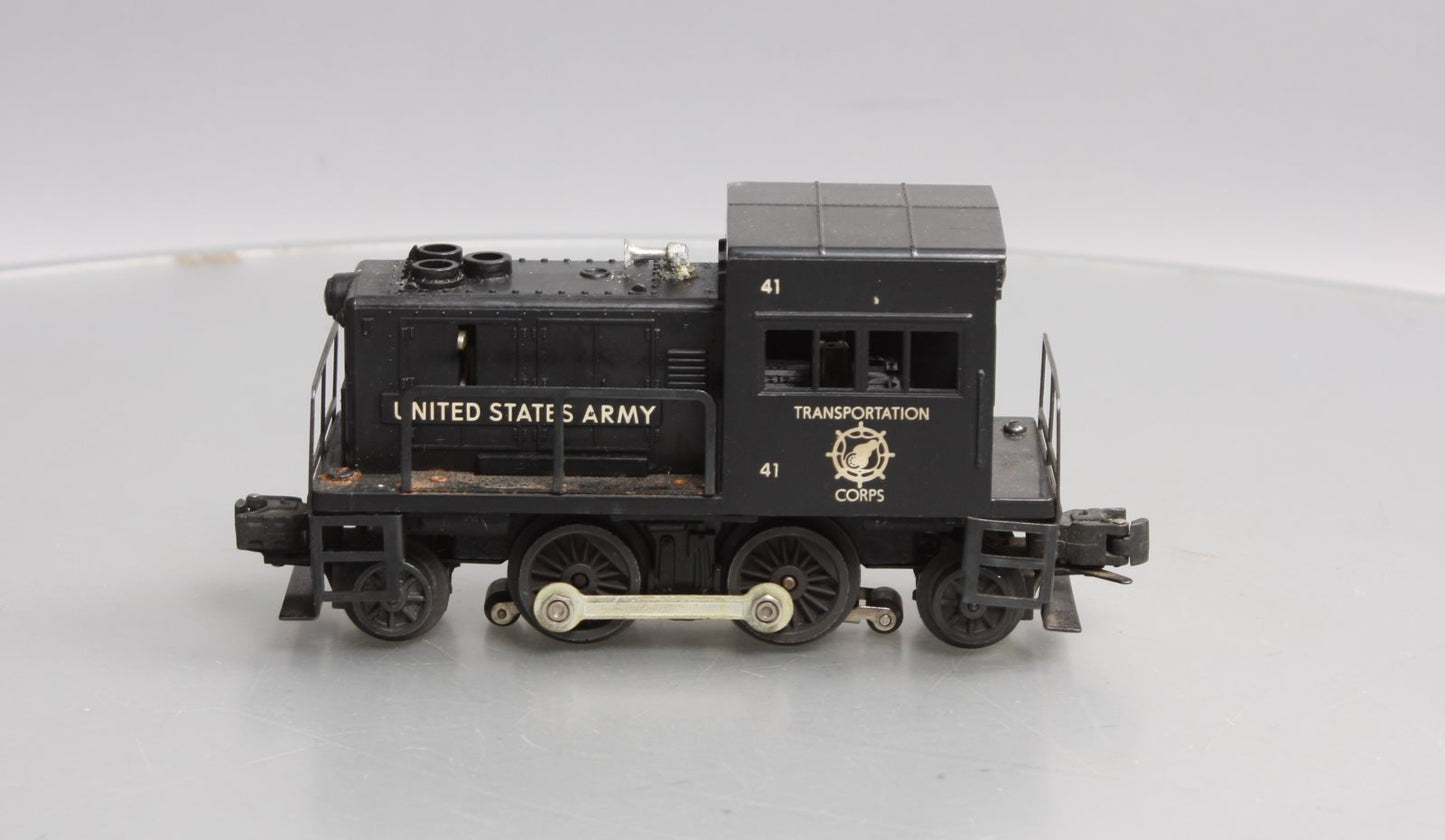 Lionel 41 Vintage O U.S. Army Gas Turbine Powered Diesel Locomotive VG