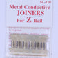 Peco SL-210 Z Nickel Silver Code 60  Rail Joiners