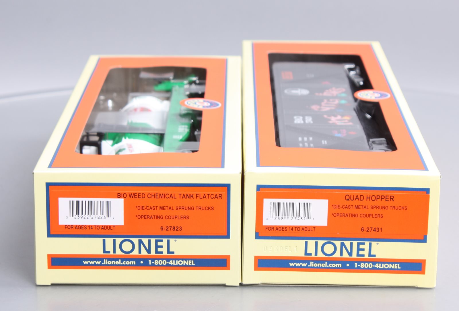 Lionel 6-11167 CSX Tank Car and Hopper (Set of 2)