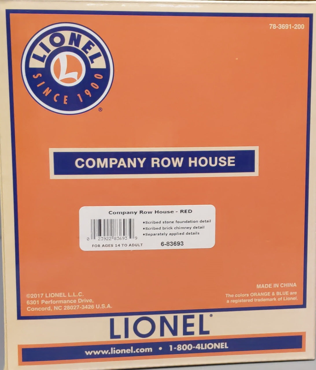 Lionel 6-83693 O Company Row House