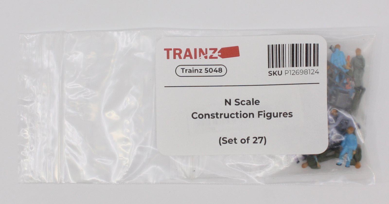 Trainz 5048 HO Scale Constuction Figures (Set of 27)